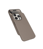 Epico Mag+ kožený kryt iPhone 15 Pro - písková