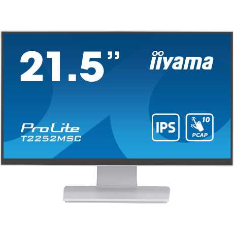 22" LCD iiyamaT2252MSC-W2: IPS,FHD,10P,DP,HDMI