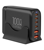 OBAL:ME Terminal GaN Stolní nabíječka 4C2A 100W Black