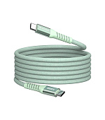VERBATIM Kabel USB-C Sync & Charge, 100W, Magnetický, 120cm, zelená