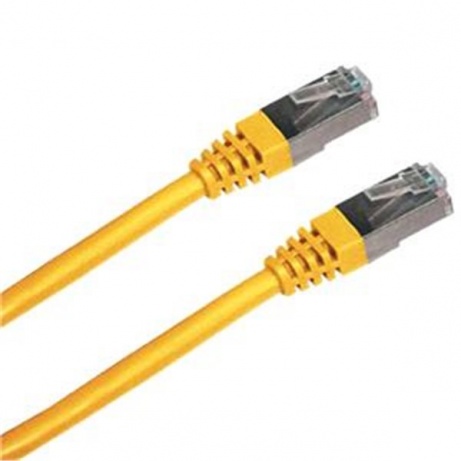 Patchkabel S/FTP,Cat6,2xRJ45, 0,5m žlutý