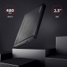 AXAGON EE25-XA, USB 2.0 - SATA, 2.5" externí ALINE box