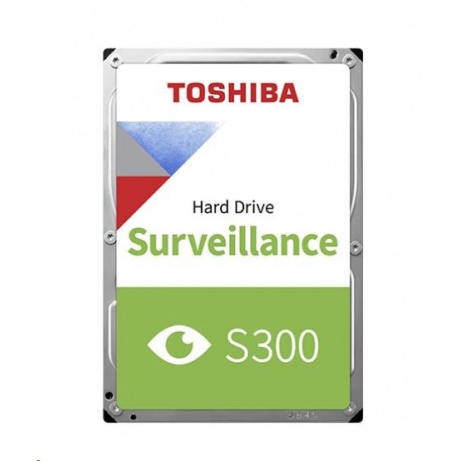 TOSHIBA HDD S300 PRO Surveillance (CMR) 10TB, SATA III, 7200 rpm, 256MB cache, 3,5", BULK