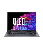ACER NTB Swift Go 14 (SFG14-63-R6E2),Ryzen 7 8845HS,14"QHD,16GB,512GB SSD,Radeon,W11H,Gray
