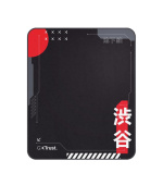 TRUST podložka pod herní křeslo - GXT 715 Chair mat, černo-červená