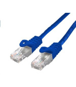 C-TECH kabel patchcord Cat6, UTP, modrý, 3m