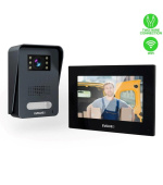 BAZAR - EVOLVEO DoorPhone AP1- 2 drátový videotelefon s aplikací, černá - Poškozený obal (Komplet)